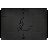 Yoga Mat Fitness & Exercise Mat PU Yoga Knee Pad Cushion Kneeling Pads Support for Knees, Non Slip Exercise Mat for Home Yoga