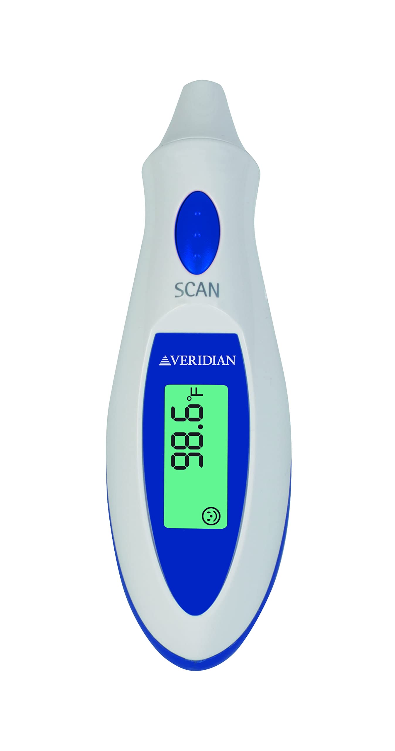 Veridian Tympanic Ear Thermometer Digital Display 09-340 1 Each