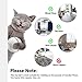 Unzano Interactive Cat Toys for Indoor Cats with Built-in Red Led Light, USB Rechargeable, Auto Twists and Turns Cat Ball Toy & Chasers to Encourage Your Pet's Exercise, Chasing & Hunting Ability
