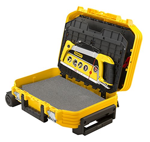 Stanley FatMax Werkzeugkoffer bestückt (54 x 40,5 x 25,5 cm, formstabiler Trolley mit Werkzeugset, Teleskophandgriff… – Bild 3