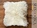 Desert Breeze Distributing New Zealand Sheepskin Ivory Pillow - 14