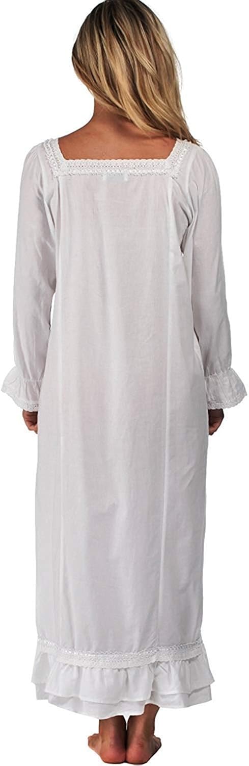 The 1 for U Martha Nightgown 100% Cotton Victorian Style - Sizes XS - 3X at  Women’s Clothing store
