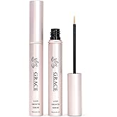 Grace Lash Growth Serum, 0.1 FL OZ, Natural Botanical Extracts and Peptides for Fuller Lashes