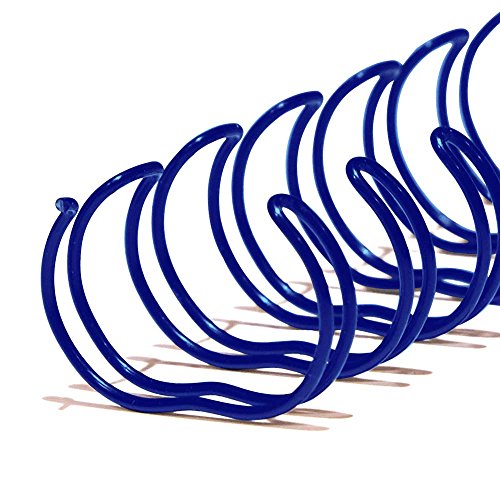 1/2-Inch 3:1 Twin Loop Binding Wire Spool - EWSP0102 - Durable - 3:1 Pitch (3 holes/inch) - 26,750 Loops - Compatible with 3:1 Wire Binding Machines - Thumbnail 2