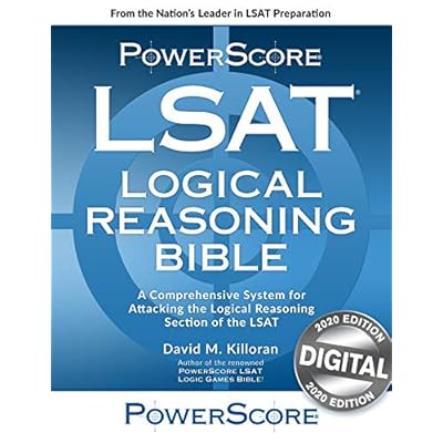 The PowerScore LSAT Logical Reasoning Bible, 2020 edition. An advanced system for attacking the Logical Reasoning Section of the LSAT, updated for the digital test. Paperback &ndash; October 21, 2019
