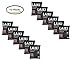 Laiki Black Rice Crackers – Case of 12-0.74 oz