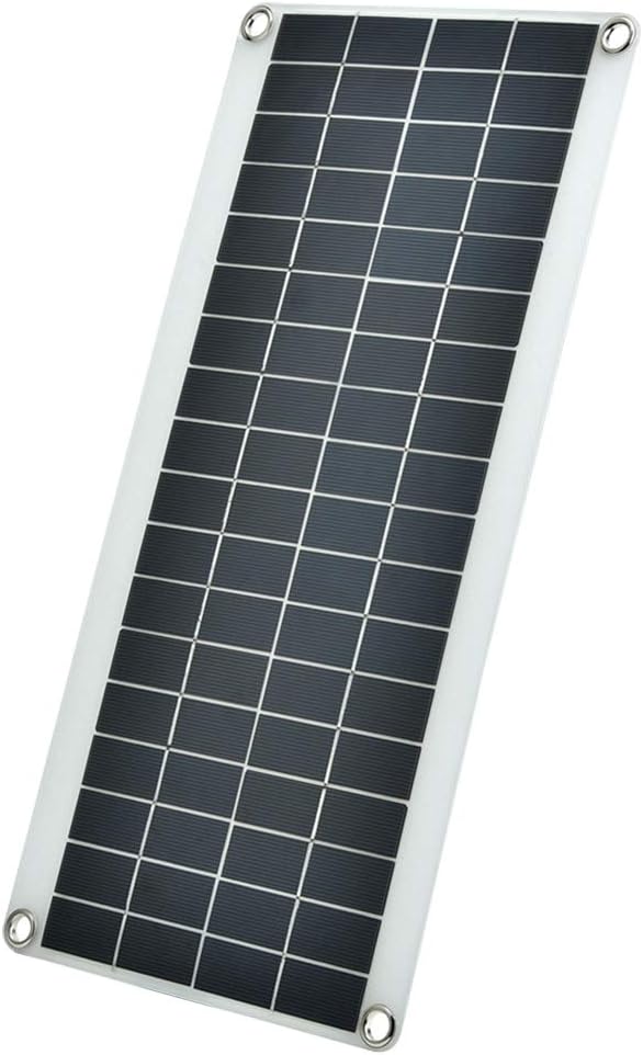 Produktbild von VBESTLIFE Solarmodul 50W 12V Monokristallin, Solarpanel Monokristallin 50 Watt Solarmodul Outdoor Für Haus/Boot/Yacht/Wohnmobil