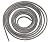 1PC 6mm x 6mm Door Window Frame Excluder Brush Strip Self Adhesive 5M