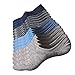 No Show Socks Men Socks Low Cut Ankle Men Sock (8 Pairs) Casual Cotton Non-Slip Athletic Loafers Invisible Sock, Size 6-10