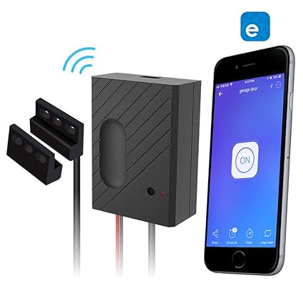 meross garage door opener google home