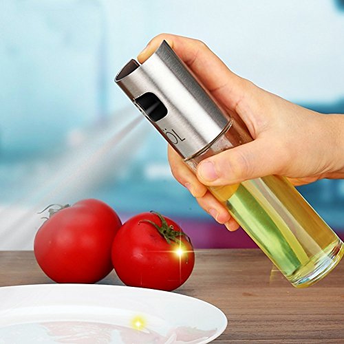 Glass Cooking Oil Sprayer Olive Oil Sprayer Pump Stainless Steel Oil