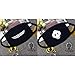 [Top Quality] Unisex Black Cute Bear Mask-Fomei Exo Anti Dust Face Mouth Black Mask for Man and Woman to Go Outside, Made Of 100% Cotton, With High Quality Tailors and Bigger Clear Cute Print (5 Pack)