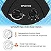 WONNIE Space Heater Portable for Office Home ETL Listed 900W/1500W/Mini Fan 2019 Upgrade (Black)