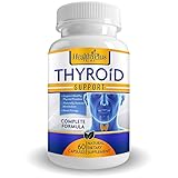 Thyroid Support Supplement - Complete Vegetarian Formula for Increased Metabolism & Effective Weight Loss - Highest Quality Natural Ingredients Including L-tyrosine, Iodine & Vitamin B12