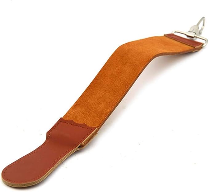 KaLaiXing Straight Razor Sharpener Strap Belt. Genuine Leather Strop