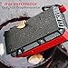 travel inspira Waterproof Bluetooth Speaker, V4.2 Portable Wireless Outdoor Speaker with Bonus Carabiner 10W Subwoofer IPX6-2,200mAh Rechargeable Battery 15 Playing Hours Hands-free Calling