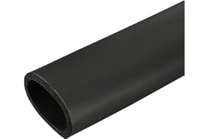 MECCANIXITY Pipe Insulation Foam Tube Lagging Insulation Pipe 50mm(2") ID 64mm(2 1/2") OD 6.6ft Heat Preservation for Handle Grip Support