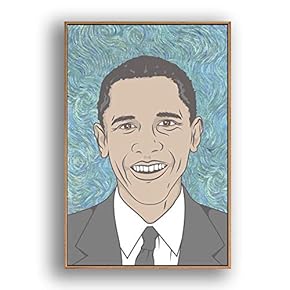 Framed Canvas Wall Art for Living Room, Bedroom America President Canvas Prints for Modern Home Decoration Ready to Hang - 16"x24" inches