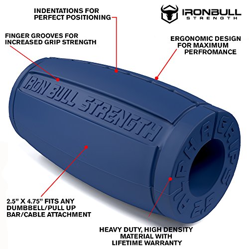Iron Bull Strength Alpha Grips 2.5 Extreme Arm Blaster Best