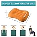REEHUT Camping Pillow Ultralight, Travel Pillow Inflatable for Sleeping/Hiking/Backpacking - Included Storage Bag(Orange)
