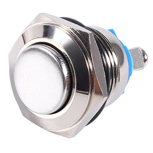 Momentary Push Button Switch 12v, 16mm Momentary Push Button Switch