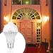 Motion Sensor LED Light Bulb,5W 450Lm E26 110V,Automatic Infrared Sensory Motion Detector/Activated Night Light for Indoor Hallway Stairs Closet Basement Pantry Outdoor Porch Garage(1 Pcs,Warm White)