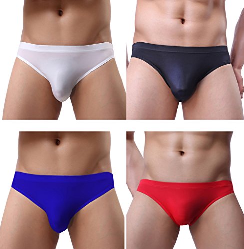 Winday men briefs breathable ice silk triangle bikinis …