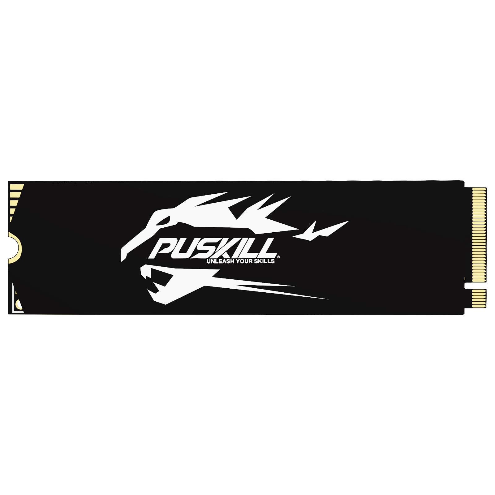 Photo 1 of PUSKILL 1TB NVMe PCIe Gen 4.0 SSD - M.2 2280 Internal Solid State Drive with Read/Write Speeds up to 5,000/4,800 MB/s for Gaming, PS5, PC Desktops, and Laptops