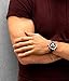 Stuhrling Original Mens Dress Watch - Chronograph Wrist Watch with Tachymeter 24-Hour Subdial (Rose Gold)