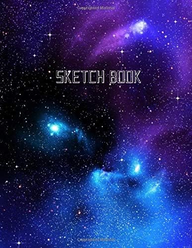 Sketch Book: Notebook for Drawing, Writing, Painting, Sketching or Doodling, 150 Pages, 8.5x11 (Premium Abstract Cover vol.53)
