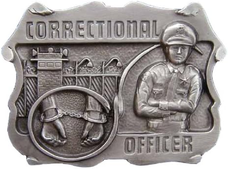 Correctional Officer Novelty Belt Buckle