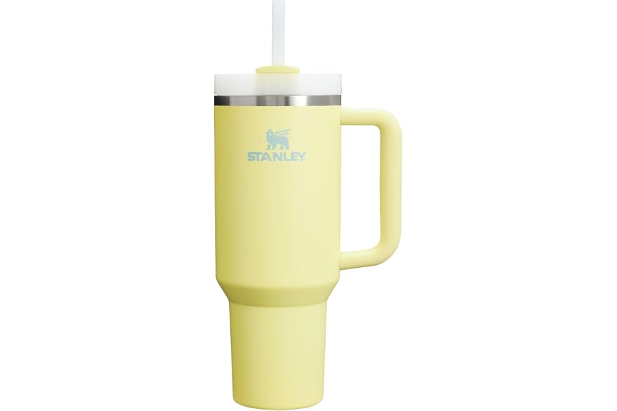 STANLEY Quencher H2.0 Tumbler with Handle and Straw 40 oz | Flowstate 3-Position Lid | Cup Holder Compatible for Travel | Ins Book