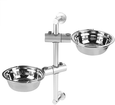 mounted dog bowls