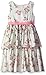 Laura Ashley London Girls' Pink Floral Tiered Dress