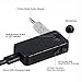 Hapyia Portable Wireless Bluetooth Receiver, Hands-Free Car Kit, Portable Wireless Audio Adapter 3.5 mm Stereo Output
