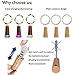 Molcoeur Wine Bottle Lights with Cork 10 Pack Fairy Battery Operated Mini Lights Diamond Shaped LED Cork Lights for Wine Bottles DIY Party Decor Halloween Wedding Festival