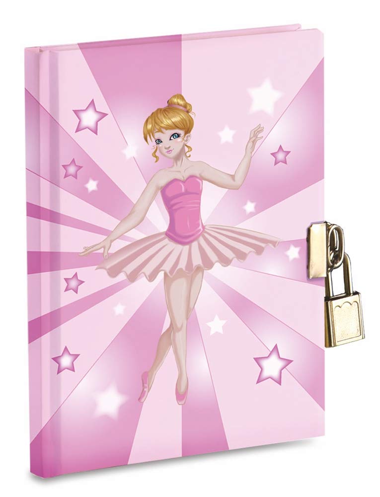 Secret Diary 14.5x18.5 cm with Metal Padlock and 2 Keys