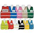 3A Safety - IC1000 - Incident Command Vest, color: Orange, size: Regular