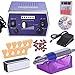 AW 22000RPM Electric Nail Drill File for Acrylic Nails Machine Manicure Pedicure Powder Brush Finger Separate Home Salon Beginner