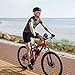 KUYOU 4D Padded Cycling Shorts Men Women, Breathable Bicycle Bike Shorts Underwear