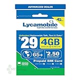Lycamobile Preloaded