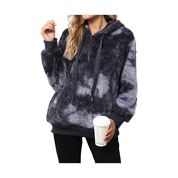 express fuzzy hoodie