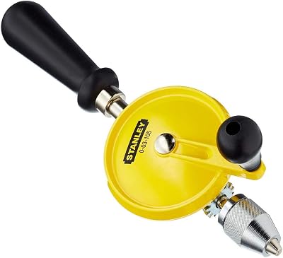 Stanley 105 Hand Drill 0 03 105 265mm Aluminium Gear 3 Jaw Chuck