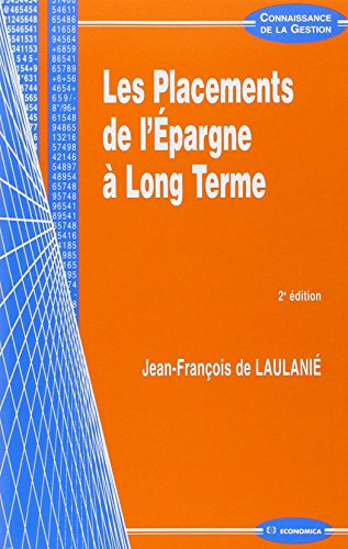 Les placements de l'Ã©pargne Ã  long terme (French Edition) by (Paperback)