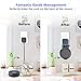 Echo Dot 3rd Wall Mount, Outlet Wall Mount Hanger Holder Stand for Echo Dot 3rd Generation,Built-in Cable Management, Plug in Kitchens, Bathroom and Bedroom - Black 2 Pack