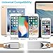 Nylsem Cell Phone Charger Cable 6 Feet Fast Charging and Syncing Cable Compatible iPhone and More(3 Pack)(Gold)