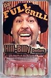 Full Grill Denture with Fake Tabacco Stains Billy Bob Teeth