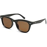 Appassal Retro Rectangle Polarized Sunglasses for Women Men Trendy 90s Chic Y2K Sunnies AP3758