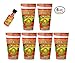 6-Pack Michelada Antojitos Mix in a 24oz Cup Ready To Use, Plus Michelada Shaker For Beer, Bloody Mary And Fruits and Vegetables - Original Flavor