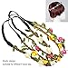 KUMEED 6 PCS Hawaiian Leis Flowers Necklace Headbands Tropical Luau Hawaii for Party Supplies, Beach Party Decorations, Wedding, Birthday Party Favors